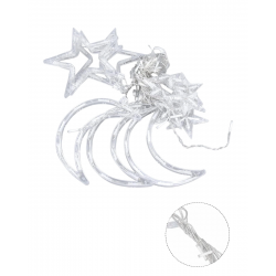 Mey İthalat® Büyük Ay Yıldız Led Ramazan Süsü Dekoratif Işık