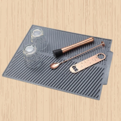 Mey İthalat®  Büyük Bulaşık Kurutma Matı,Silikon Bulaşık Kurutma Matı Çok Amaçlı Tezgah Üstü Mat