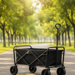 Mey İthalat® Büyük Kapasiteli Katlanır Kamp Arabası Taşınabilir Vagon