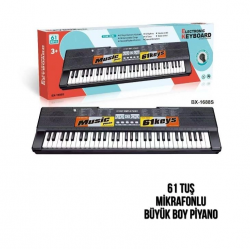 Mey İthalat® BX-1688 61 TUŞ MİKROFONLU PİYANO-PSF
