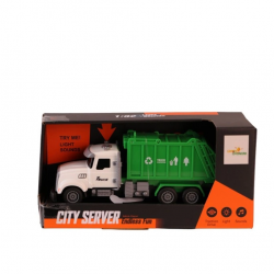 Mey İthalat® C-007A PİLLİ IŞIKLI ÇÖP ARABASI