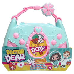 Mey İthalat® ÇANTALI DOKTOR SETİ 6LI STANDTA