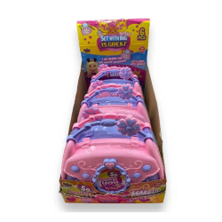 Mey İthalat® Çantalı Güzelik Seti 6 Lı Stand 1 adet Fiyatıdır