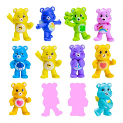 Mey İthalat® Care Bears Mini Koleksiyon Figürleri 12'li Paket