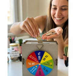 Mey İthalat® ÇARKLI KUMBARA