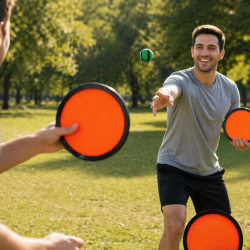 Mey İthalat® Catch Ball Set Çocuklar İçin Top Yakalama Oyunu Eğlence Seti