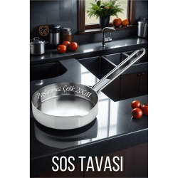 Mey İthalat® Çelik 20 cm Sos Tavası Martorano Design 719246