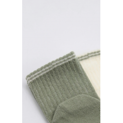 Mey İthalat® Çemberli Basic Penye Kaymaz Soket Çorap 2li 10146 Nil