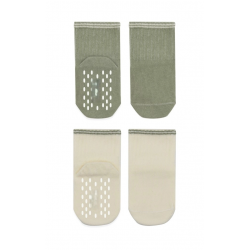 Mey İthalat® Çemberli Basic Penye Kaymaz Soket Çorap 2li 10146 Nil