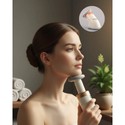 Mey İthalat® Çene ve Boyun Toparlayıcı Egzersiz Masaj Aleti Yaylı Sistemli