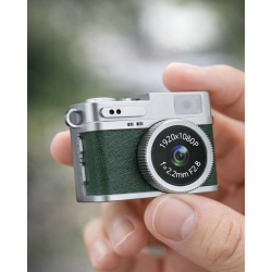 Mey İthalat® Cep Boy 4K Mini Kamera 1080P Video IPS Ekran Taşınabilir Dijital Kamera