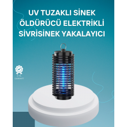 Mey İthalat® Çevre Dostu Elektrikli Sivrisinek Öldürücü Lamba – 50m² Etki Alanı
