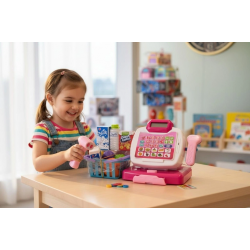 Mey İthalat® CF8506 DİJİTAL PEMBE YAZAR KASA