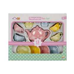 Mey İthalat® CH1501 PORSELEN ÇAY TAKIMI 13 PARÇA -SUN