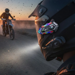 Mey İthalat® Çift Gürültü Azaltmalı Motosiklet Kask Telsiz Kulaklık