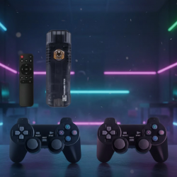 Mey İthalat® Çift Sistem Kablosuz Retro Oyun Konsolu HDMI Çıkış Android Uyumlu Gamepad Seti