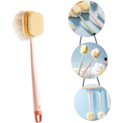Mey İthalat® Çift Taraflı Banyo Duş Fırçası
