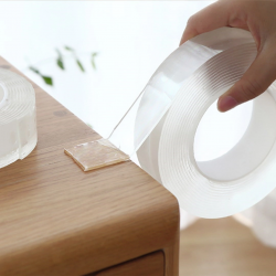 Mey İthalat®  Çift Taraflı Nano Bant Kuvvetli Silikon Jel Yapıştırıcı