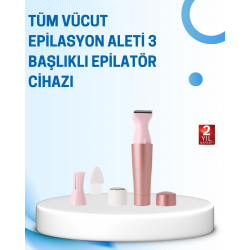 Mey İthalat® Cilt Pürüzsüzleştirici ve Tüy Temizleyici
