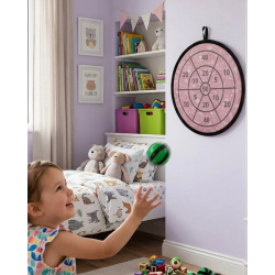 Mey İthalat® Cırtlı Dart Oyunu Çocuklar İçin Güvenli Eğitici ve Eğlenceli Aktivite