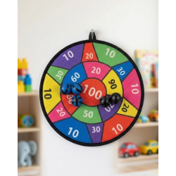 Mey İthalat® Cırtlı Dart Oyunu Çocuklar İçin Güvenli Eğitici ve Eğlenceli Oyun Seti