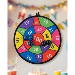 Mey İthalat® Çocuk Dart Oyunu Cırtlı Toplu Güvenli Eğlence ve Beceri Geliştirici