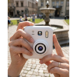 Mey İthalat® Çocuk Dijital Baskılı Kamera 5 Kalem 4 Rulo Kağıt Hediyeli Eğlenceli Fotoğraf Makinesi