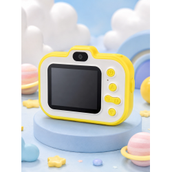 Mey İthalat® Çocuk Kamerası Fotoğraf ve Video Çekimi Mini Tripodlu Şarjlı Dijital Kamera 2.0 TFT Ekran