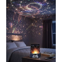 Mey İthalat® Çocuk Odası Yıldız Projektörü Renk Değiştiren Gece Lambası
