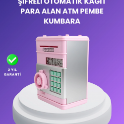 Mey İthalat® Çocuklar İçin Eğitici Elektronik Şifreli Kumbara