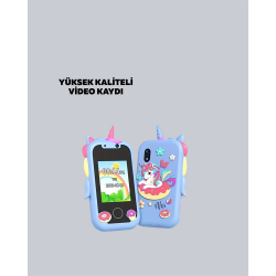 Mey İthalat® Çocuklar İçin Eğitici ve Eğlenceli Dijital Kamera