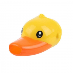 Mey İthalat®  Çocuklar İçin Eğitici ve Güvenli Musluk Uzatıcı Genişletici Başlık Aparatı Ördek Figürlü