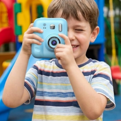 Mey İthalat® Çocuklar İçin Fotoğraf Makinesi Baskı Özellikli 4 Kağıt Rulo Hediyeli