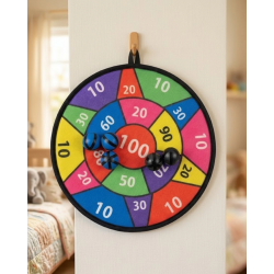 Mey İthalat® Çocuklar İçin Güvenli Dart Oyunu Cırtlı Toplu Eğlenceli Hedef Oyunu