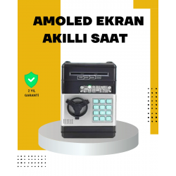 Mey İthalat® Çocuklar İçin Şifreli ATM Kasa Para Yutan Kumbara