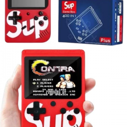 Mey İthalat® Çocuklara Özel Taşınabilir Sup El Atarisi 400 Oyunlu Nostaljik Oyun Konsolu