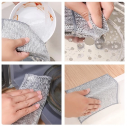 Mey İthalat® Çok Amaçlı Sihirli Tel Temizlik Bezi