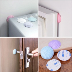 Mey İthalat® Çok Amaçlı Silikon Kapı Duvar Koruyucu Tampon 4lü Paket