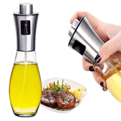 Mey İthalat®  Çok Amaçlı Spreyli Sızdırmaz Cam Şişe Yağdanlık Limon Sirke Sos Püskürtücü Dağıtıcı Sprey