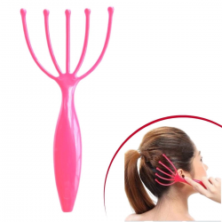 Mey İthalat®  Çok Fonksiyonlu 5 Uçlu Bilyeli Baş Boyun Bacak Kol Masaj Alet Rahatlatıcı Kafa Masaj Aparatı