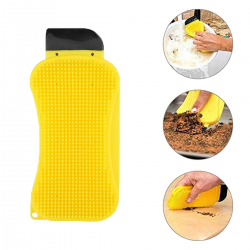 Mey İthalat®  Çok Fonksiyonlu Deterjan Hazneli Pratik Bulaşık Yıkama Fırçası