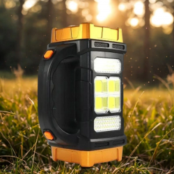 Mey İthalat®  Çok Fonksiyonlu Elde Güneş Enerjili a – 38W