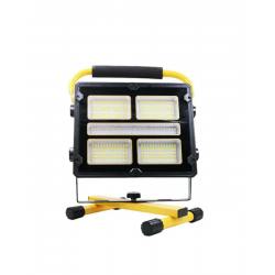 Mey İthalat® Çok Fonksiyonlu LED Projektör Kamp Lambası Solar Şarjlı Powerbank Özellikli