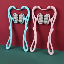 Mey İthalat®  Çok Fonksiyonlu Manuel Altı Tekerlekli Boyun Masaj Aleti