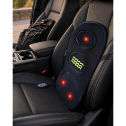 Mey İthalat® Çok Fonksiyonlu Masaj Minderi Isı Destekli Ev Ofis Oto Koltuk Minderi