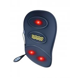 Mey İthalat® Çok Fonksiyonlu Masaj Minderi Isı Destekli Ev Ofis Oto Koltuk Minderi