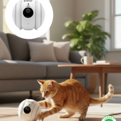 Mey İthalat® Çok Fonksiyonlu Yapay Zekalı Takip Kamerası Mobil Uygulama ve Canlı İzleme