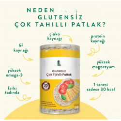 Mey İthalat® Çok Tahıllı Pirinç Patlağı 100 Gr