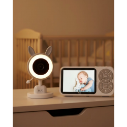 Mey İthalat® Çoklu Kamera Destekli Bebek İzleme Sistemi RGB Gece Lambalı