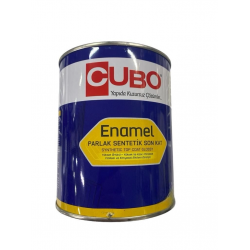 Mey İthalat® Cubo Sentetik Boya Parlak 2,5 Litre 7016 Antrasit Gri